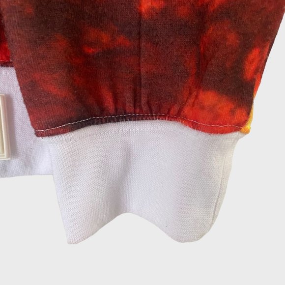 Rocawear Praying Skeleton Crewneck Mens Medium White Graphic Pullover Sweatshirt - Picture 7 of 12